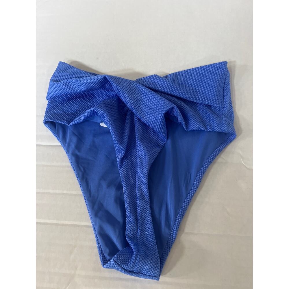 Aerie Blue High Cut Cheeky Bottom